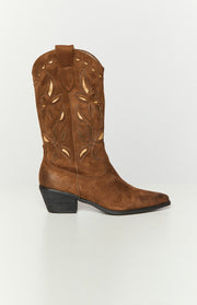 Therapy Miley Taupe Cowboy Boots