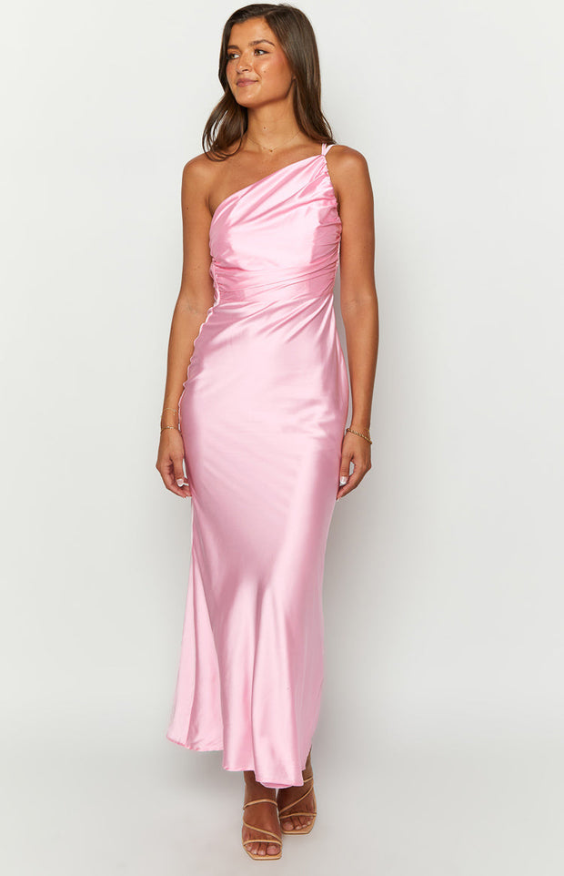 Tina Pink Formal Maxi Dress