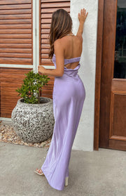Maiah Lilac Maxi Dress